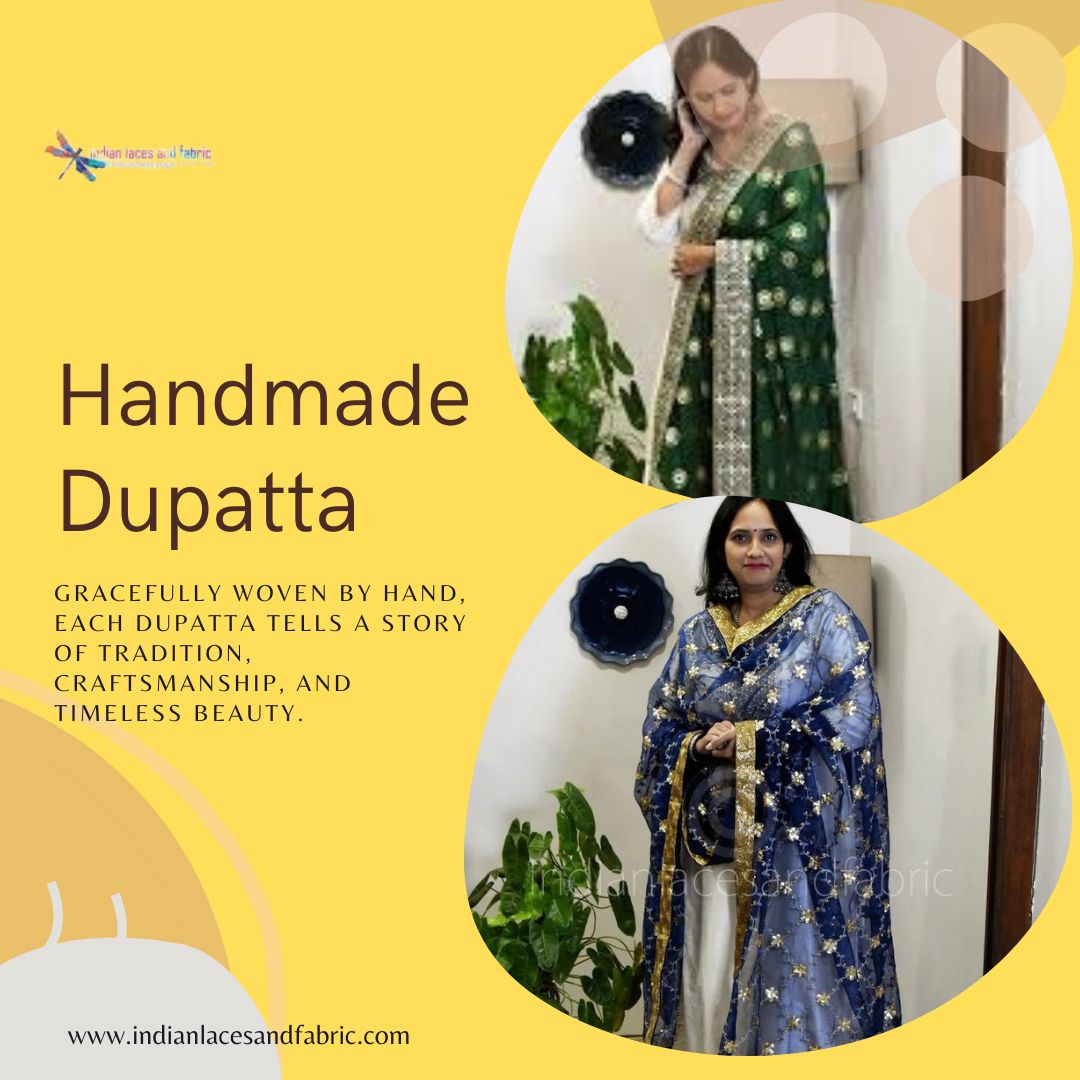 How to Pick the Perfect Handmade Dupatta for Any Outfit?