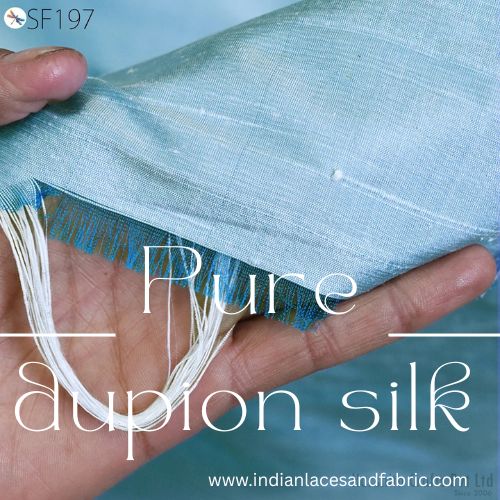 What Makes Pure Dupion Silk a Good Choice for Special Occasions?