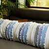 Elegant Cotton Cushion Covers - Indian Laces and Fabric