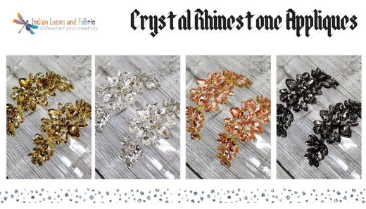 Upgrade Your Fashion with Crystal Rhinestone Appliques