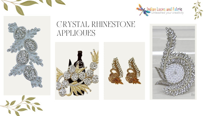 Why Crystal Rhinestone Appliques Are Fashion Staples