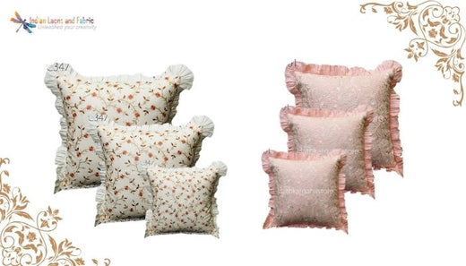 Elevate Décor with Cotton Cushion Covers & Embellishments