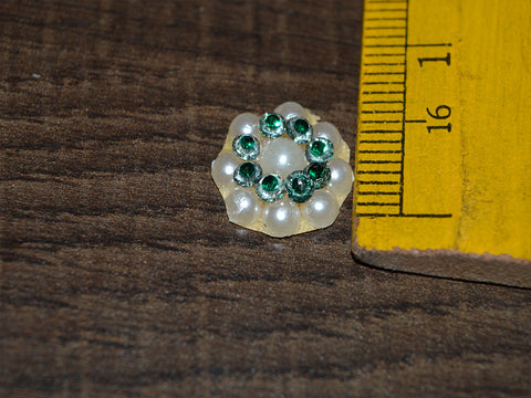 Flower shaped Beaded Indian Appliques