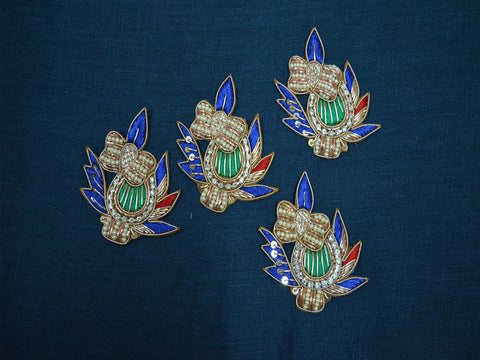 Decorative Christmas Golden Applique