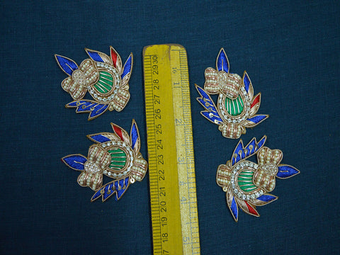 Decorative Christmas Golden Applique