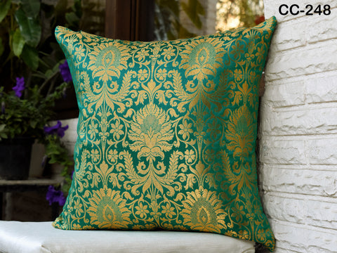 Handmade embroidered cushion cover for decorative home décor