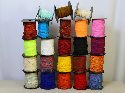 18 yard woven braided gimp cord trim decorative Indian dresses border centipede braid sewing trimmings cord ribbon hat making craft projects tape wedding gown lace