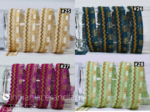 4 Yard 0.8" Indian Brush Eyelash Tassel Fringe Trim Tapes Decorative Drapery Upholstery Cushions Home Decor Border Sewing Crafting Gown Laces