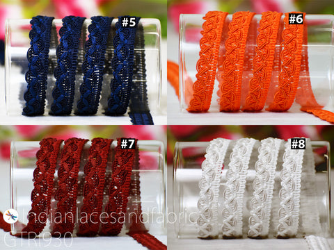 4 Yard Braided Edging Trim Gift Wrapping Ribbon Indian Decorative Tape Crafting Sewing Embellishments Lampshade Lace Cushion Cover Trimmings