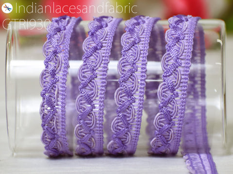 4 Yard Braided Edging Trim Gift Wrapping Ribbon Indian Decorative Tape Crafting Sewing Embellishments Lampshade Lace Cushion Cover Trimmings