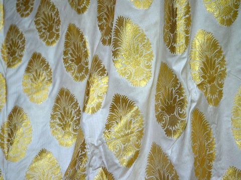 Wedding Dress Brocade by the yard, Latest Brocade Fabric, New Unique Design Brocade, Fabric Silk For Party Wear Dresses, Brocade For Lehengas
