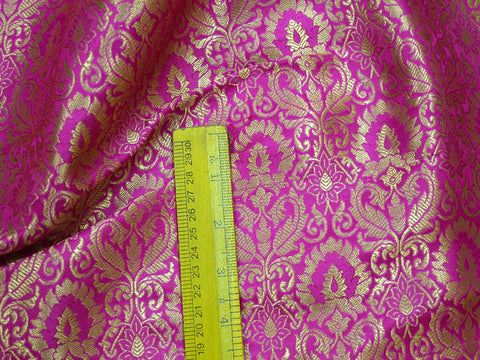 2.5 Meter Indian wedding dresses lehenga sold brocade cushion covers table runner kids dress material brocade Jacket Tie Home Furnishing
