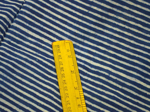 Indigo Fabric Block Printed cotton fabric by the Yard Blue Cotton Fabric Indian Crafting bohemian Dress material quilting fabric for dresses