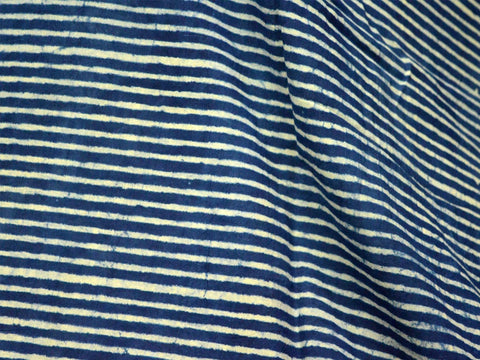 Indigo Fabric Block Printed cotton fabric by the Yard Blue Cotton Fabric Indian Crafting bohemian Dress material quilting fabric for dresses