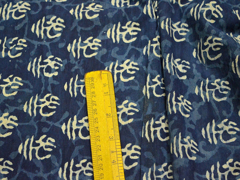 Vegetable dye fabric, indigo cotton	Sewing fabric, Crafting cotton, summer dress fabric, bohemian fabric, Cotton by the yard
