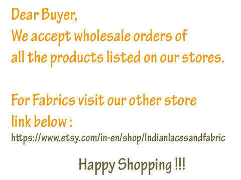 9 Yard Indian 6CM Laces Saree Border Ribbon Trim Beaded Copper Stone Metallic Embellishments Decorative Sari Crafting Sewing