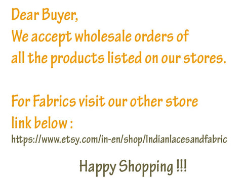 9 Yard Sunny 6CM Yellow Sari Border Embroidery Indian Fabric Trims Saree Embellishment Decorative Sewing Crafting costumes Curtains Ribbon