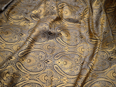 Party Wear Dress, Silk Fabric, Indian brocade, Brocade floral pattern, Banaras Brocade, sewing accessories, fancy fabric, indian hand fabrics