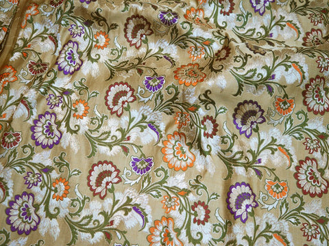Zari Brocade Fabric, Sewing Accessories Fabric, Curtains Fabric, Indian Fabrics, Indian Brocade Fabric, Online Brocade Fabric