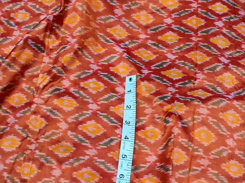 ikat silk for bow tie, ikat fabric for clothing accessories, boutique material ikat fabric, craft supplies and tools silk fabric