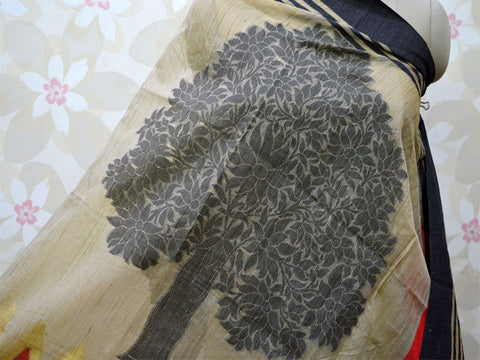 Black Red Cotton Dupatta Indian Wedding Chanderi Women Long Chuni Bridal Veil Lehenga Stoles Festival Punjabi Dress Chunni