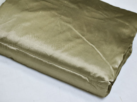 Iridescent Gold Grey Indian Pure Silk Fabric by the yard Soft Silk, Indian Silk, Soft Silk Fabric