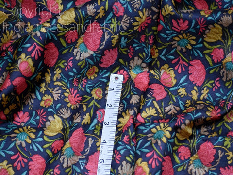 pure printed silk for wall décor, unstitched pure printed silk fabric, skirts making pure printed silk fabric