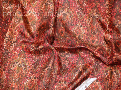 Indian Pure Printed Silk, Decorative Fabric, Pure Printed Silk Fabric, Doll Dress Pure Printed Silk, Crafting Pure Printed Fabric, Party Wear Printed Pure Silk