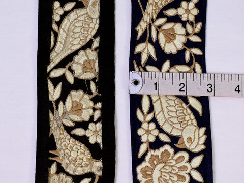 9 Yard Indian Embroidered 7CM Trim Drapery Hats Bag Saree Tape Decorative Ribbon Crafting Sewing Sari Borders Embellishments Home Decor