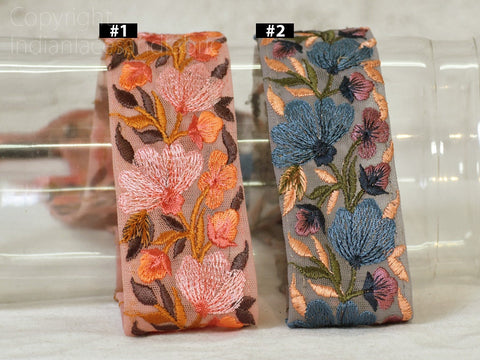 9 Yard Decorative Indian Trims Sari Embellishments Embroidery Clutches Ribbon Cushions Sewing Crafting Trimmings Curtains Headbands Borders