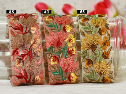 9 Yard Decorative Indian Trims Sari Embellishments Embroidery Clutches Ribbon Cushions Sewing Crafting Trimmings Curtains Headbands Borders