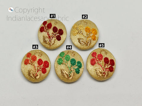 Embroidery Beaded Button, handmade buttons, Baby buttons, Designer buttons, Wonderful buttons