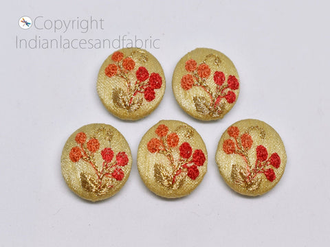 Zardozi Gold button, Decorated wear button, Fashion lover button, Wedding season button, Wholesale button, Home decor button