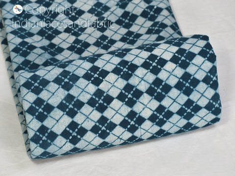 Pure dress fabric, indigo cotton, cotton fabric, indigo dress fabric, crafting fabric, sewing fabric