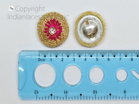 Button For Dresses, Fancy button, button Wholesaler, Decorated button Design, Dancer Costume button, Button For Dress, Beaded and sequins button, 2.5cm diameter with two holes