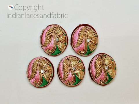 Metal embellishment, Wholesale buttons, Ethnic buttons, craft button, embroidery button, Zardozi Buttons, Cloth Covered Button