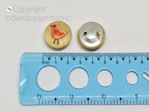 Handmade button, Bridal button, Wholesale button, Sewing button, Decorated button, button For Dresses, Fancy button, 2.5 cm diameter with two holes