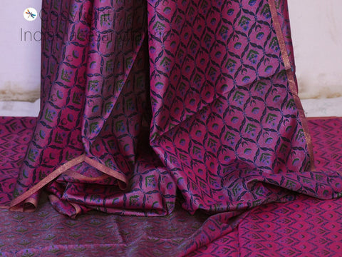 Indian pure printed silk fabric, sofa covers pure printed silk fabric, doll dress making pure printed silk fabric, crafting pure printed silk fabric