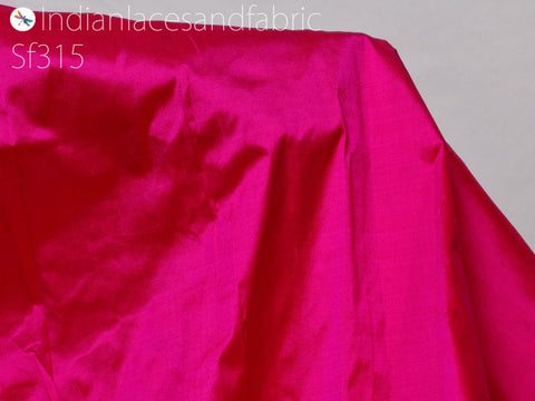 Indian Plain Pure Silk Fabric by the yard Light Weight Silk Curtains Scarf Costume Apparel Wedding Dress Soft Silk Fabric
