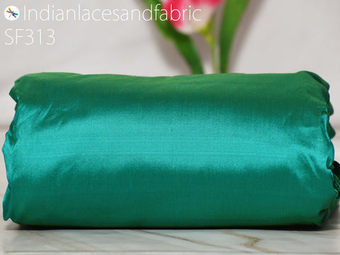 Iridescent Peacock Green and Forest Green Silk Fabric, Cocktail Dresses Silk Fabric, Festive Dresses Pure Silk Fabric, Indian Fabric, Indian Silk