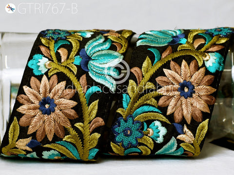 9 Yard Indian Sari 8cm Border DIY Crafting Trimmings Saree Decorative Beach Bag Cushion Saree Sewing Decorative Beach Bag Cushions Ribbon