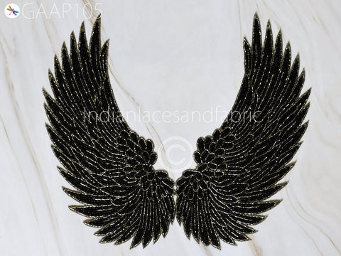 Angle Wings Patches for Denim Jackets Bridal Appliques, Wholesale Appliques, Sewing Patches, Decorative Appliques