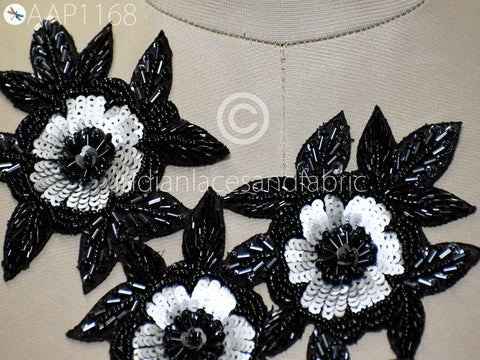Sequins Patches, Decorated Beaded Patches, Lehenga Patches, Festive Wear Patches, Designer Patches, Designer Wedding Dresses neckline