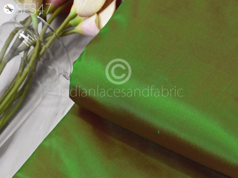 80 gsm Iridescent Indian Silk Fabric by the yard Pure Mulberry Silk Scarf Costume Apparel Wedding Evening Dresses Lamp Shades Wall Covering