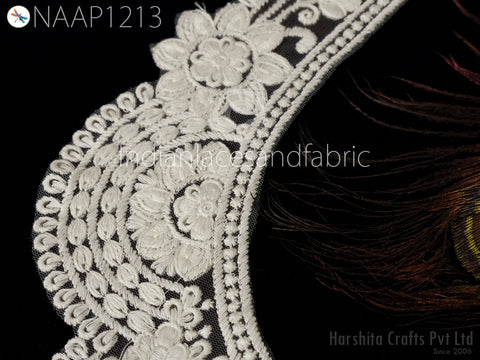 Dyeable DIY Crafting Collar Applique Wedding Costumes, Wedding Costumes Sewing Patches, Decorated Neck Patches