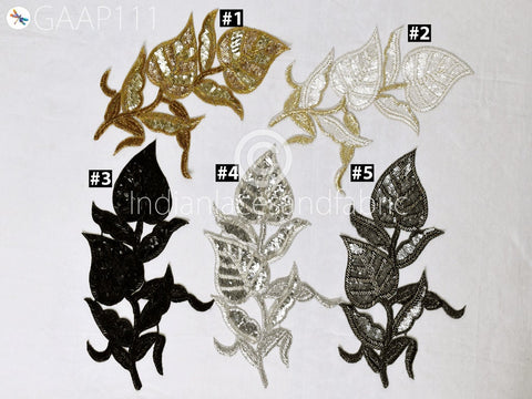 Sequins Floral Design Appliques christmas applique, Applique for dress, Headband Applique, applique designs, Handcrafted Appliques, Scrap booking Appliques