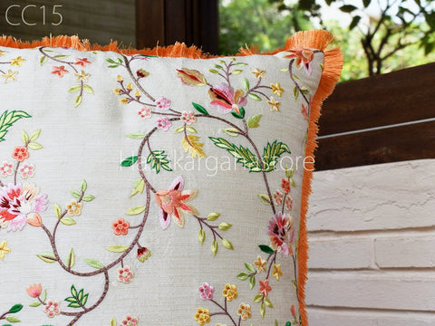 decorative pillow boho decor sofa cushion pillowcase Embroidery cushion sofa pillow Indian Pillow Cover Embroidered Cushions