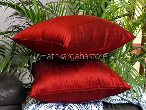 silk pillow cover Green Cushion Cover Silk Cushion Cover sofa cushion covers couch cushion covers patio cushion covers