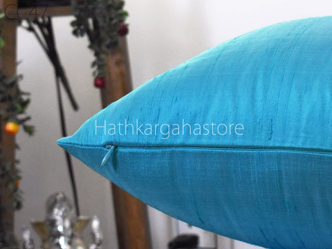 silk pillow cover Green Cushion Cover Silk Cushion Cover sofa cushion covers couch cushion covers patio cushion covers