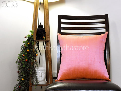 Handmade Silk Pillow Cover House Warming Bridal Shower Wedding Gift Cushion Cover